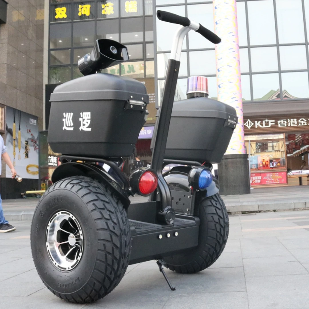 Polis Elektrikli Security Guard Patrol Electric Scooter off road big tire Electric Bike Scooter Adult E-scooter