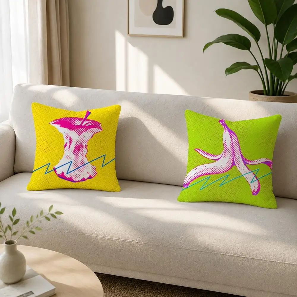 Pattern Polka Dot Art Pattern Cushion Cover Soft Plush Cushion Covers Fluffy Throw Pillow Cases for Sofa Bedroom Home Decor
