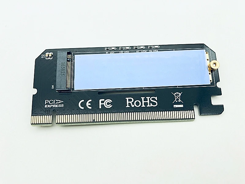 M.2 NVME adattatore da PCIE a M2 LED NVME SSD M2 PCIE x16 scheda di espansione interfaccia adattatore per Computer M.2 NVMe SSD NGFF a PCIE 3.0 X16