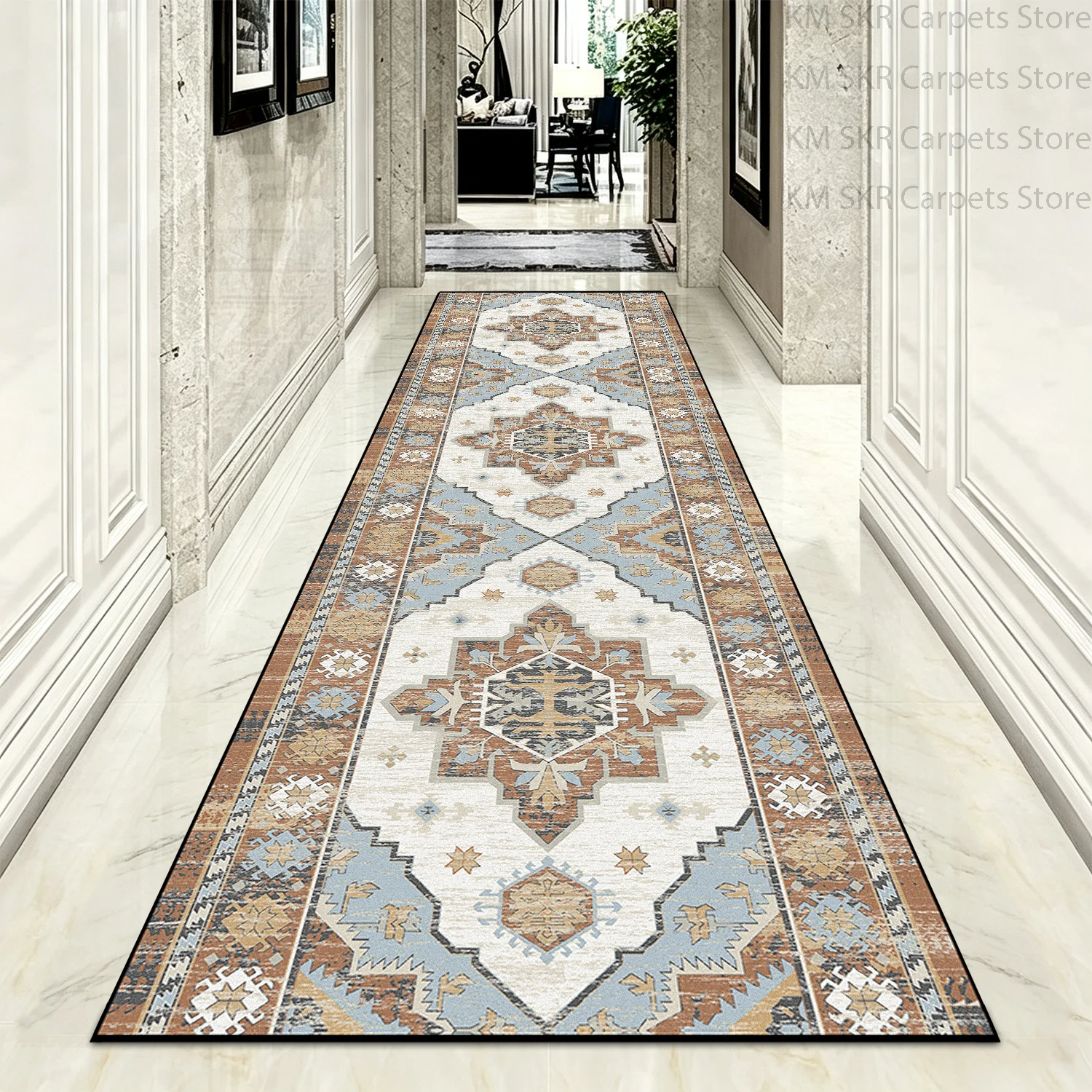 Commercial Kitchen Mats - Avrupa Retro Villa Koridor Halı Yolluk