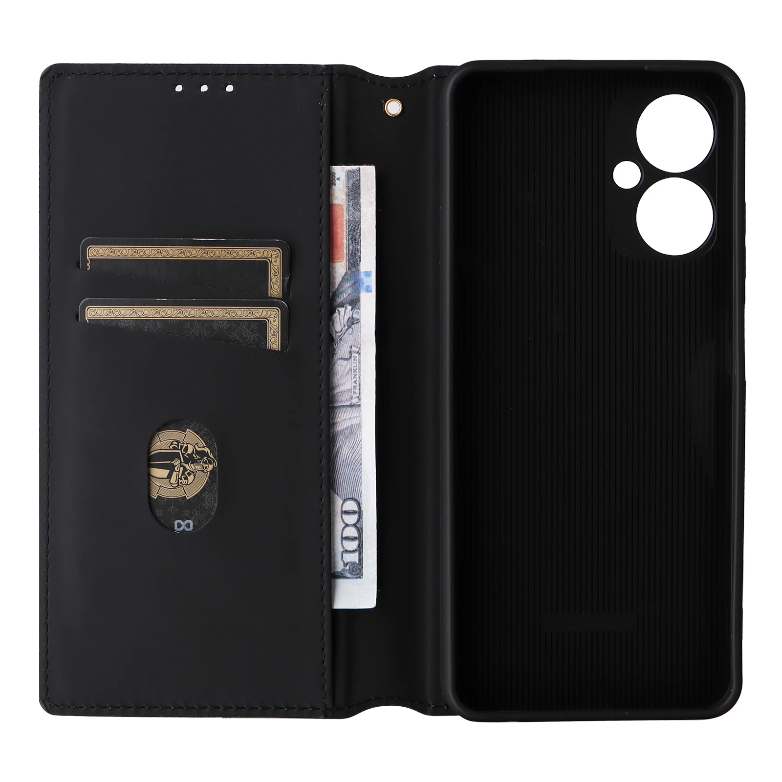 Flip Leather Cover For Boost Mobile Celero 5G 2024 6.5