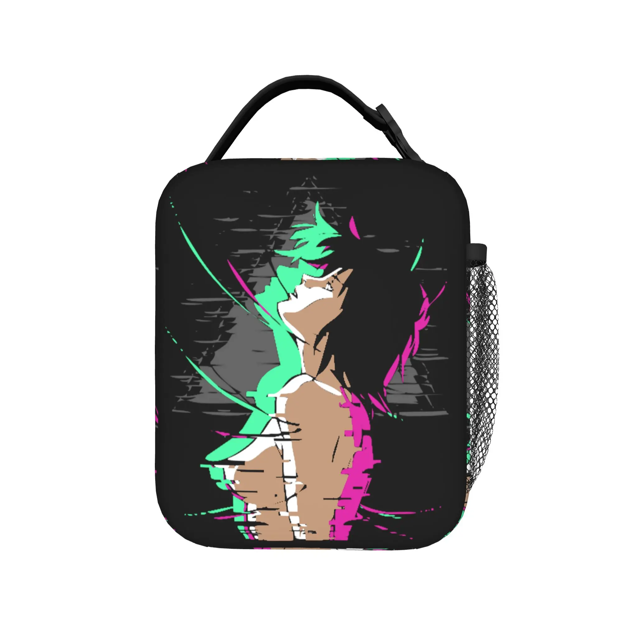 The Glitch in the Ghost Insulated Lunch Bags Large Ghost in The Shell Reusable Cooler Bag Tote Lunch Box  Food Storage Bags