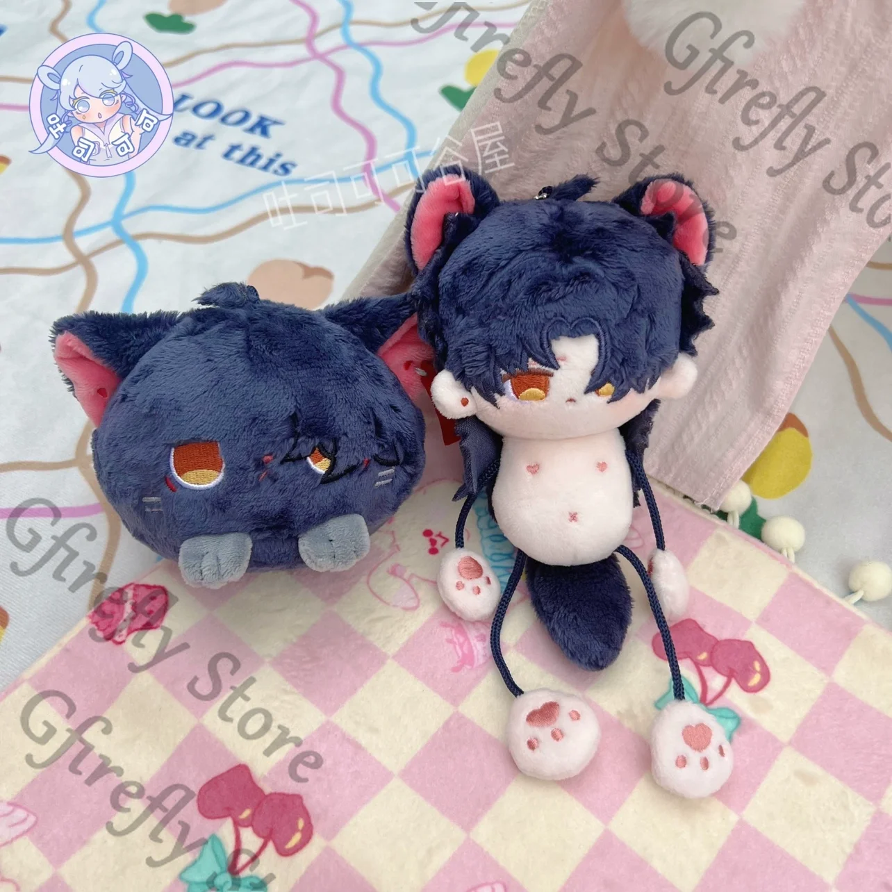 

Honkai: Star Rail Blade Fluffy Ant Animal Body Cotton Puppet Pendant Playing Maumet Colorful Ornaments Keychain Kawaii Gifts