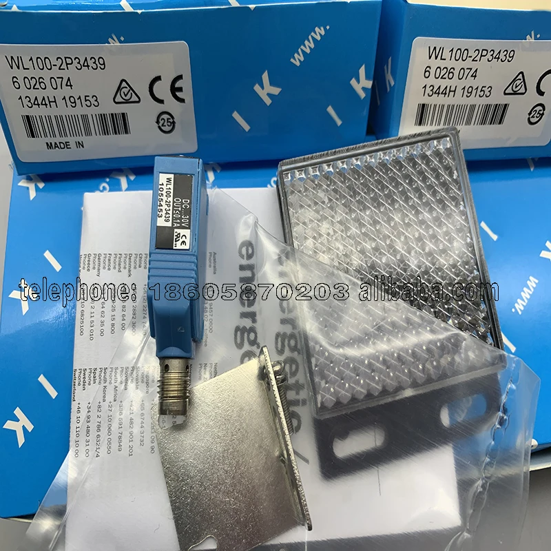 

In Stock New Photoelectric Switch Sensor WL9-3P2462 High Quality Seller One-year Warranty