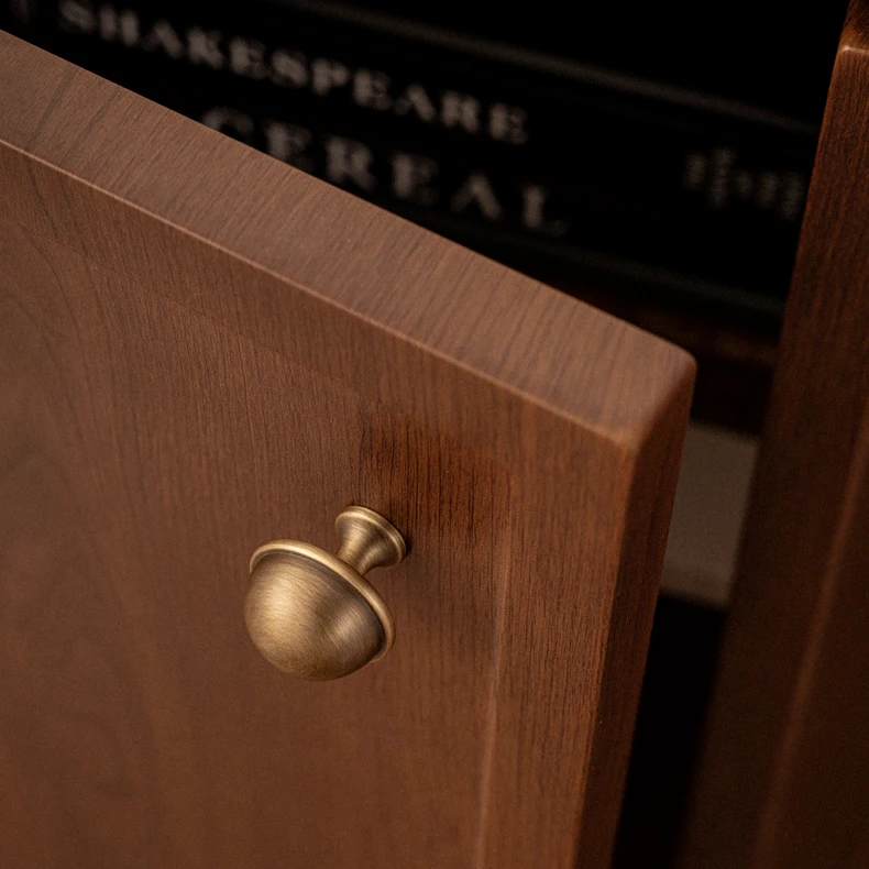 Antique brass furniture pull and drawer knob — supplier illustration 12