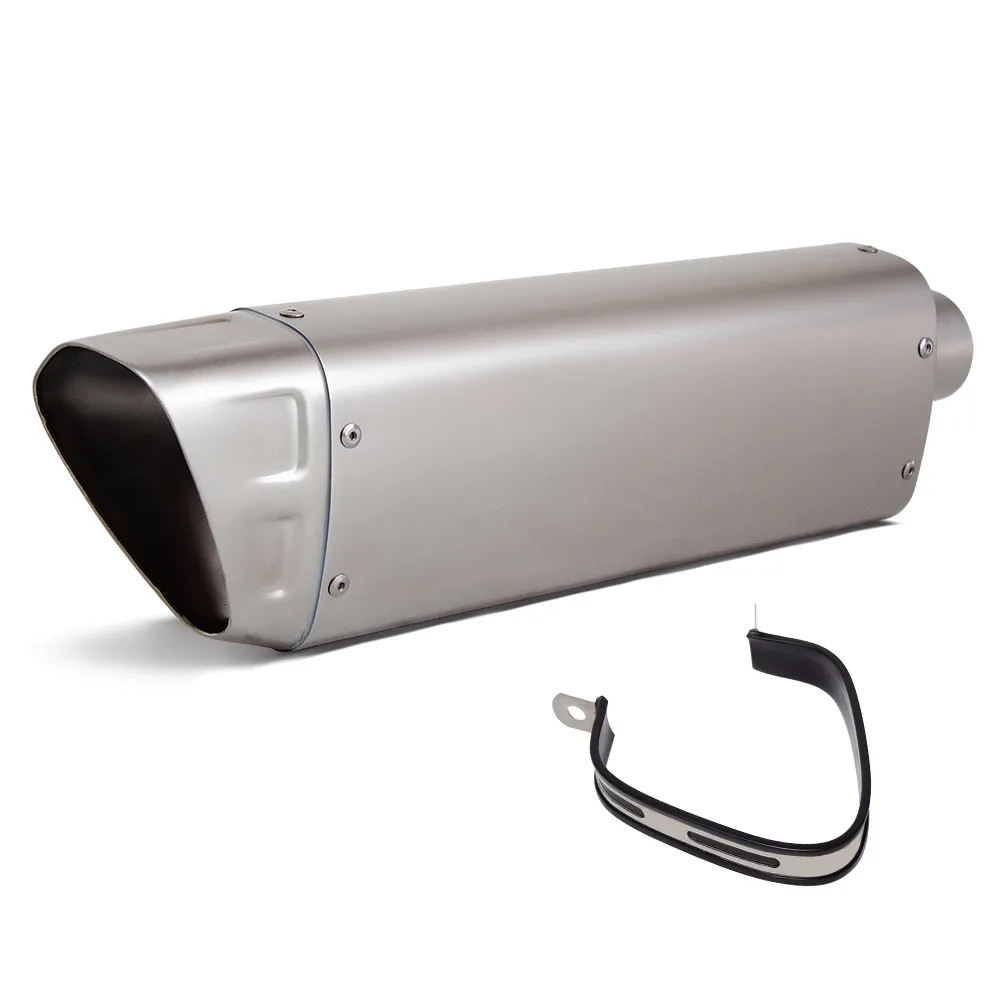 M12 Exhaust Universal 51mm Motorcycle Muffler For ZX10R GSXS1000 R9 RS660 C600 F750GS MT09 GSXS125 GSX250R CBR1000RR NX500 - Image 6