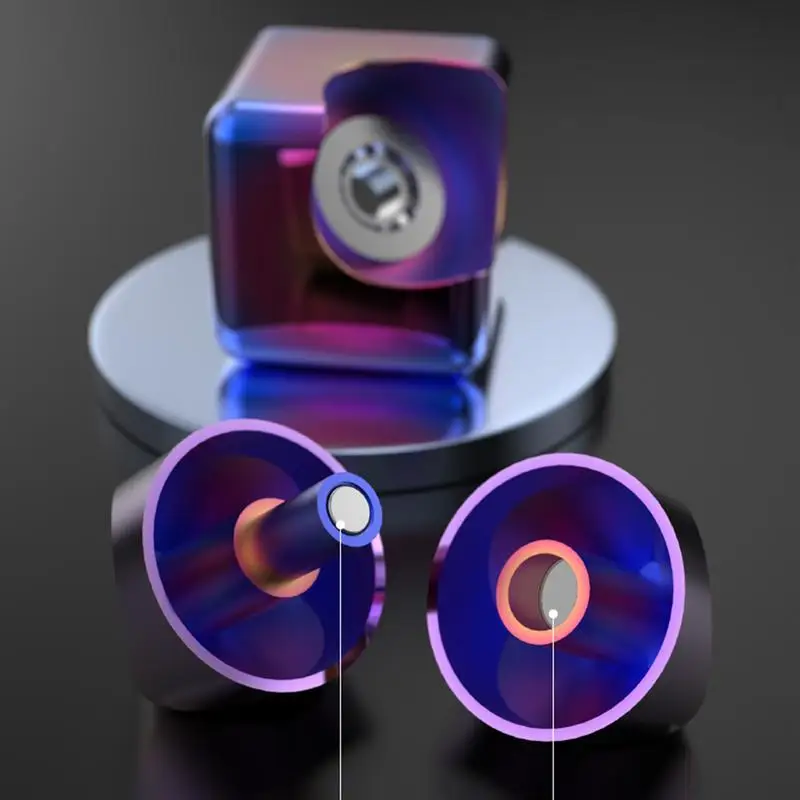 Speed Cubes Fidget Spin Top Toy Educational Spinner Gyroscope Portable Sensory Finger Cube Toy for Children Boys Girls