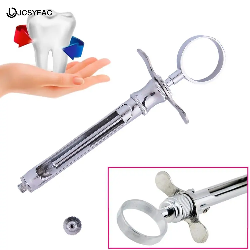 

Dental Teeth Care Dental Syringe Dental Anesthesia Aspirating Syringe Stainless Steel Dentistry Surgical Instrument With Head