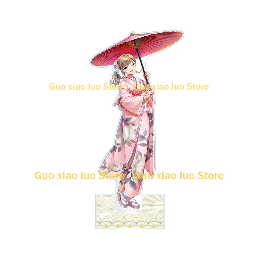 VTuber VSPO new year character kimono TOSAKI MIMI YAKUMO BENI AIZAWA EMA SHINOMIYA RUNA Anime Acrylic stand desk ornament gift