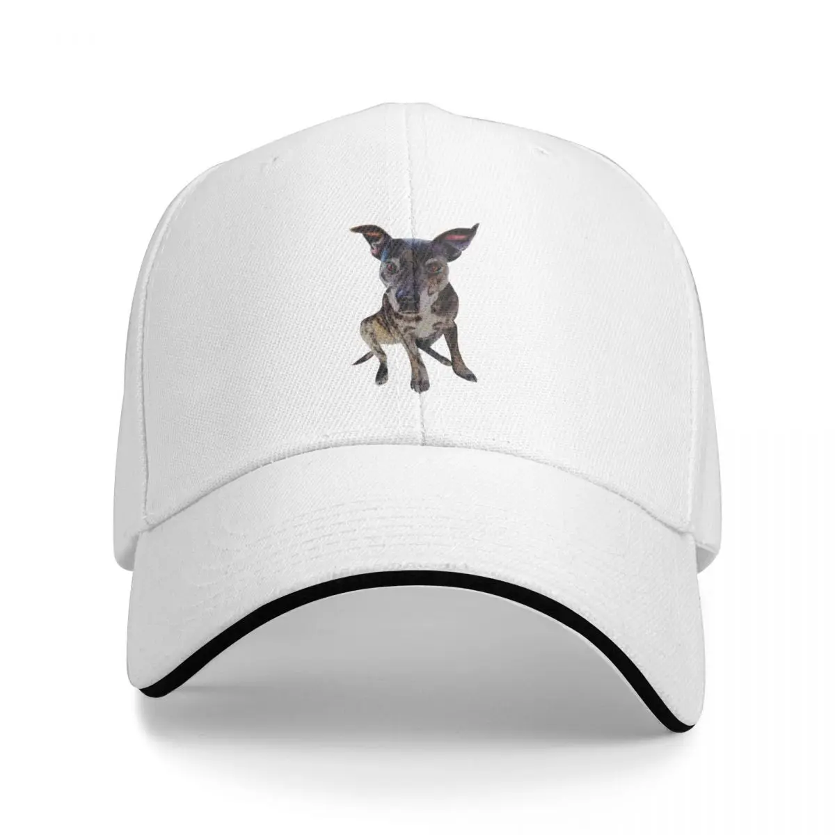 Staffy in colour pencilCap Baseball Cap Golf hat man women's beach outlet Men's