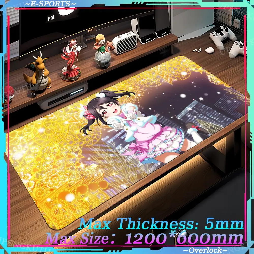 Cute desktop accessories Mouse Pad Oversized Game accessories Desktop protective pad Locked edge l_love_live