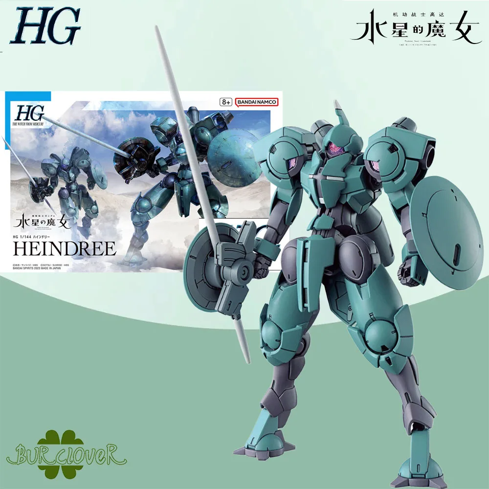 

Bandai Original MODEL KIT GUNDAM HG 1/144 THE WITCH FROM MERCURY HEINDREE Anime Action Figure Assembly Model Toys