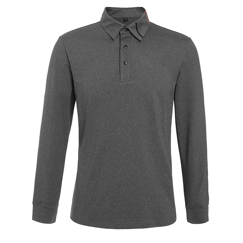 Golfkleding heren outdoor T-shirt met lange mouwen GOLF zomerzonwering sport casual top POLO shirt jersey