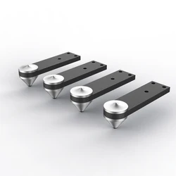 SP150 4PCS Combined Type Speaker Foot Subwoofer Shockproof Spike Bracket Speaker Spike Shock Absorber Stud Trip