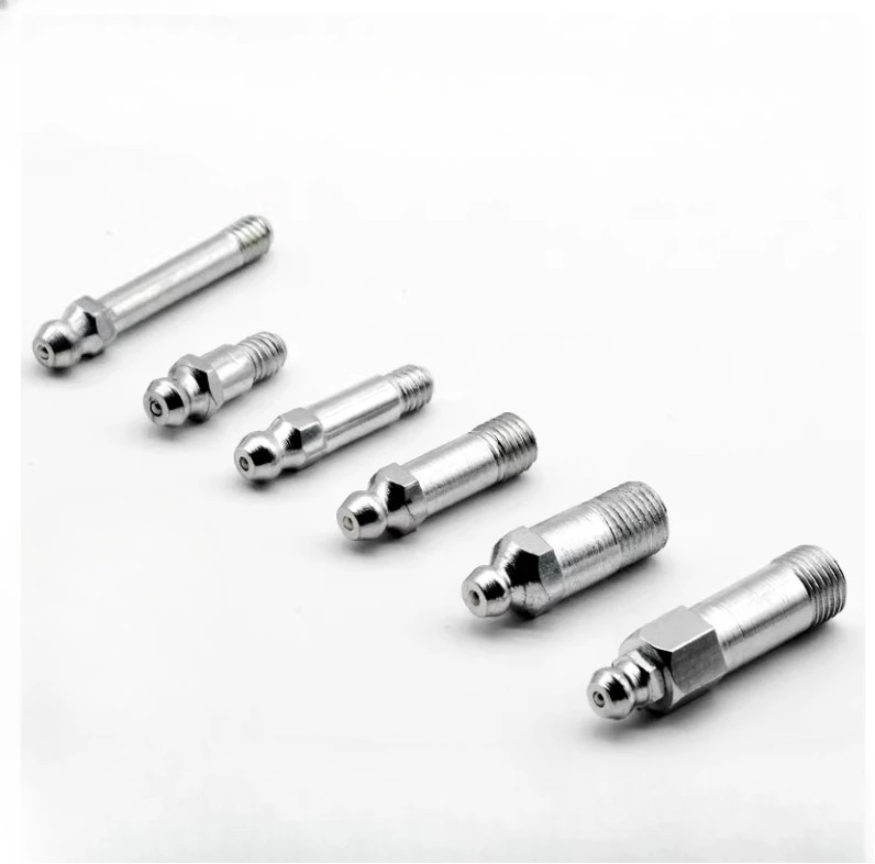 10PCS Lengthened Grease Nipple    Special  Zerk M6m8   Head Connector Type