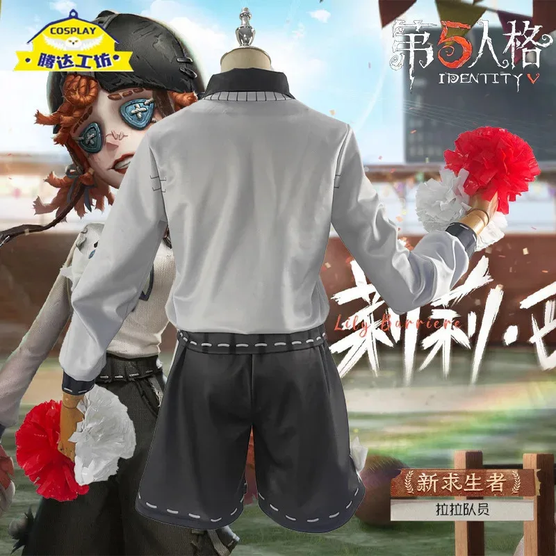 

Барьер Лилии Аниме Игра Identity V Косплей Костюм Одежда Парик Униформа Ролевая Игра Черлидер Хэллоуин Вечеринка Женщина Косплей CXFFG
