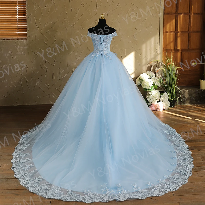 tight navy blue prom dress Wedtrend Women Navy Prom Dress Ball-Gown Spaghetti Straps V-Neck Long Tulle Evening  Dress With Beading – WEDTREND main image 0