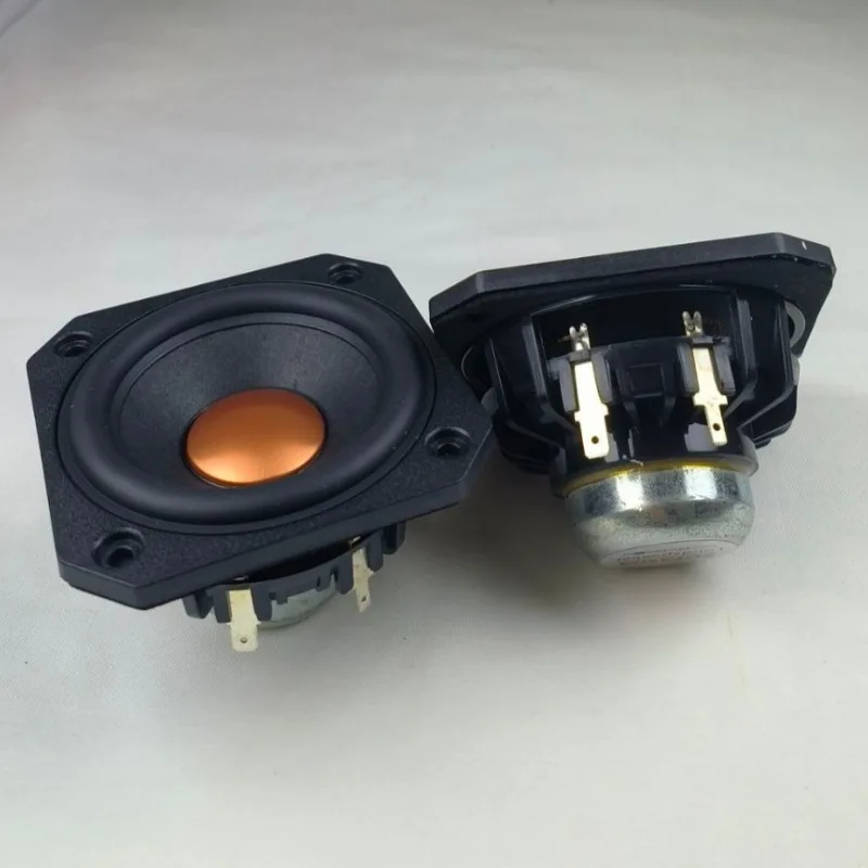 SOTAMIA 2Pcs 3 Inch Full Range Speaker 8 Ohm 25W Desktop Surround Loudspeaker 25 Core Three-way Midrange Car Center Speaker