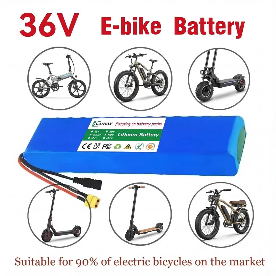 

36V 7000mAh 10S3P Lithium Battery Pack High Capacity Replacement Battery Electric Scooter Long Cycle Life & Stable Performance