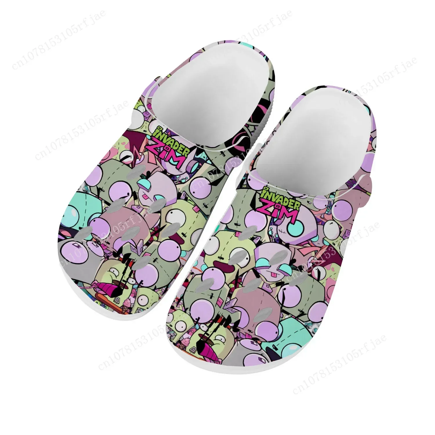 

Hot Animation Invader Home Clogs Cartoon Zim Mens Womens Youth Boys Girls Sandals Shoes Garden Custom Shoes Beach Hole Slippers