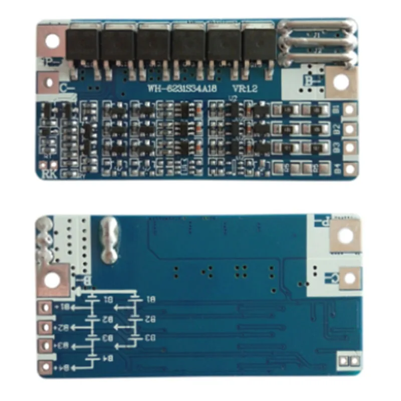 3S 16A LiFePO4 9.6V 18650 BMS PCM  Battery Protection Board  With Balance D version For 9V Battery Cell Pack