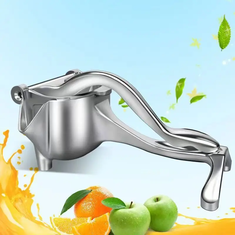 홈 304 스테인레스 스틸 수동 주서기 레몬 주스를 짜내기위한 가정용 손으로 누르면 오렌지 클립 미니 소형 주서기 휴대용