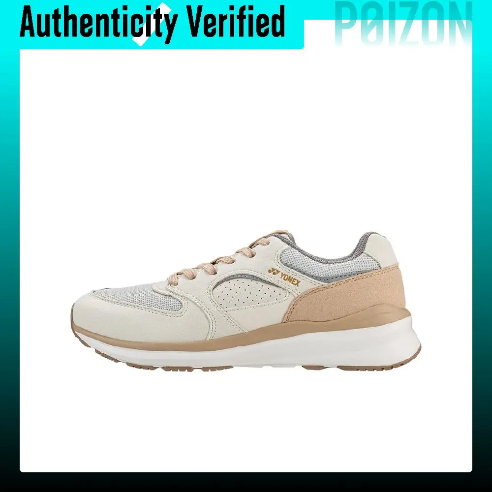 YONEX POWER CUSHION+ Cushioning Slip Resistant Abrasion Resistant Low top Casual Shoes Unisex Beige SHW123EX-420