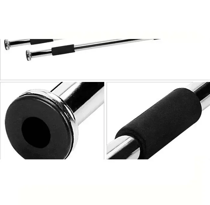 Gym Home Exercise Fitness Equipment Pull-up-bar Upgraded Punch-free Pull Up Bar Door Horizontal Bar Door Frame Wall Single Rod