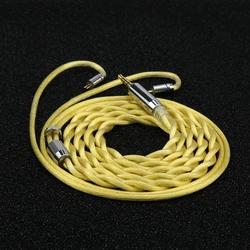 XINHS 2-core copper gold-plated LITZ designed earphones upgrade to HIFI cable