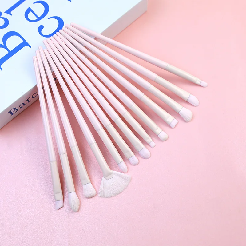 26 pçs conjunto de escova de maquiagem bonito rosa lidar com logotipo personalizado compõem escovas de marca própria ferramentas de beleza profissional atacado 5 conjuntos