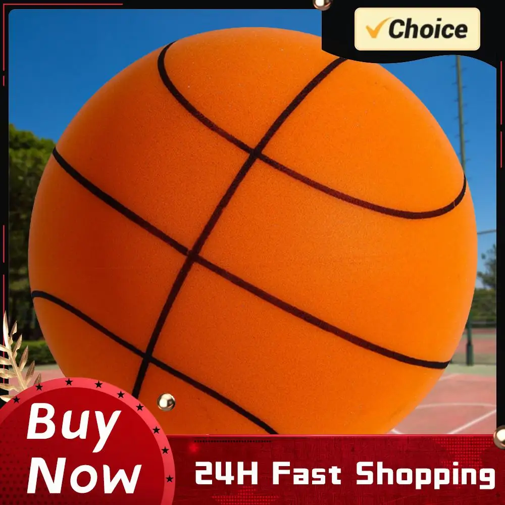 

Бесшумный баскетбольный мяч для тренировок из высокоэластичного пеноматериала, легкий, 3/5/7 размеров, для различных видов спорта в помещении