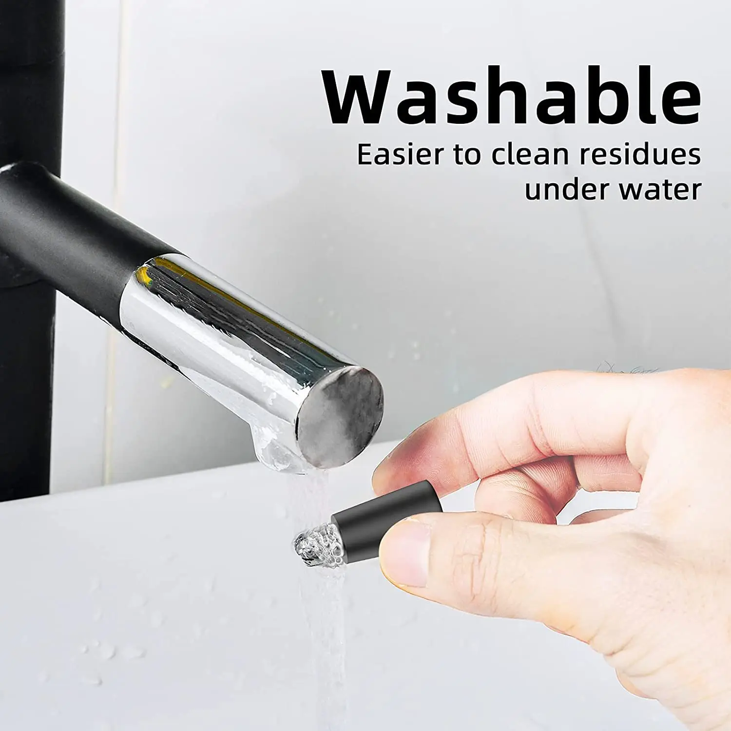 Electric Gentle Ear and Nose Hair Trimmer for Men and Women with Stainless Steel Blades for Safe Daily Use in Household