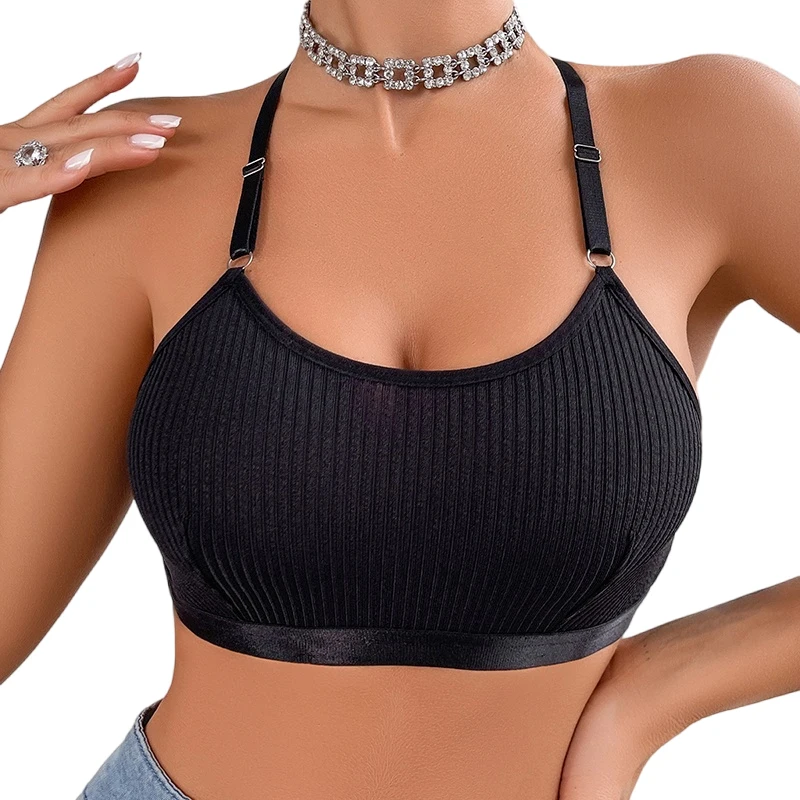 Sexy Ribbed Bras Ba…