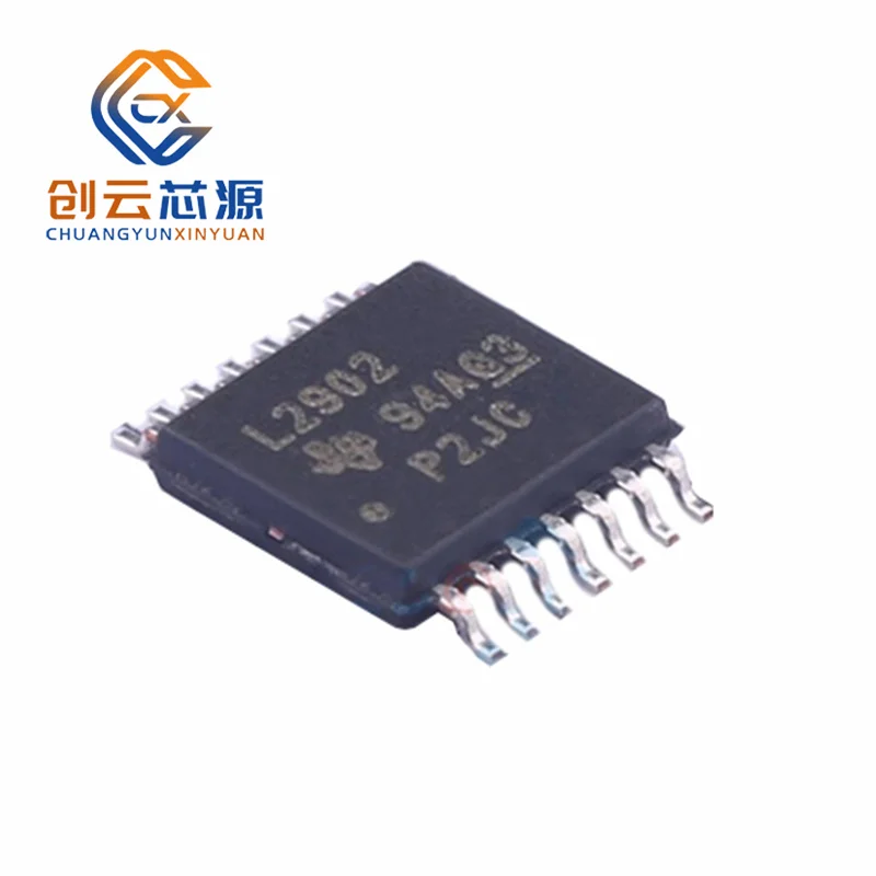 10pcs New 100% Original LM2902PWR Integrated Circuits Operational Amplifier Single Chip Microcomputer TSSOP-14