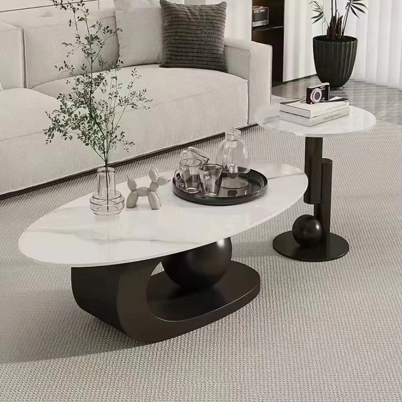 

High-grade luxury modern style coffee table high quality metal frame dining room bedroom living room furniture