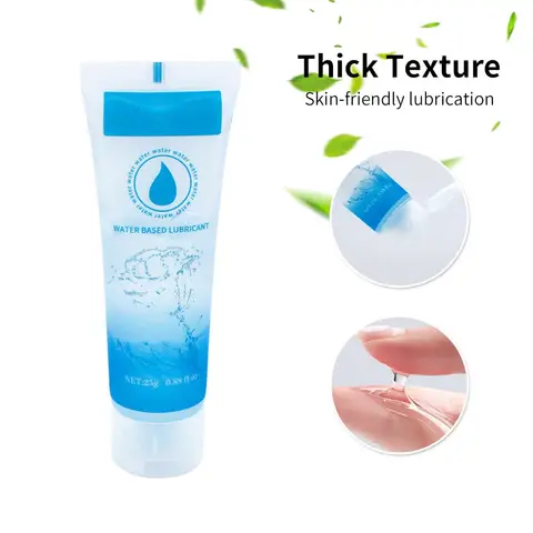 Water Based Lube 25g Sachets for Men Women Couple Use Sensual Moisturizer Disposable Travel Size Lubricant