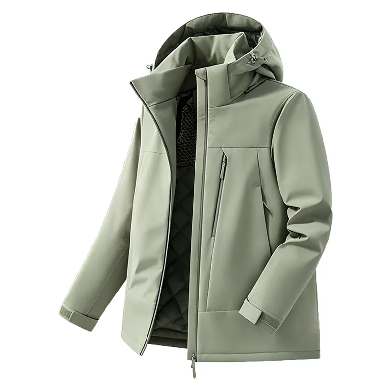 LNGXO Skianzug Herren Winter Thermisch Wasserdicht Winddicht Snowboardjacke Ski Klettern Wandern Baumwollgefütterte Snowboardbekleidung – Detail 15