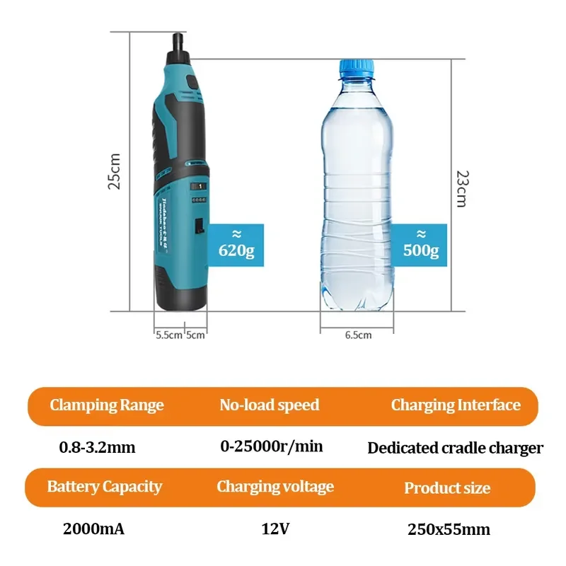 Electric Grinder TIG Welding Variable Rotary Tool for Cutting, Detail Sanding, Engraving, Wood Carving, Polishing