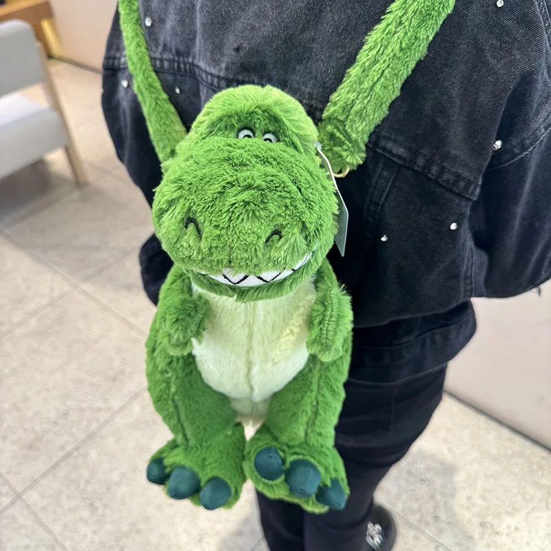 New Authentic Disney Hugging Dragon Plush Backpack Dinosaur Pendant Doll Gift Super Soft Short Plush Girl Skin Friendly Gift