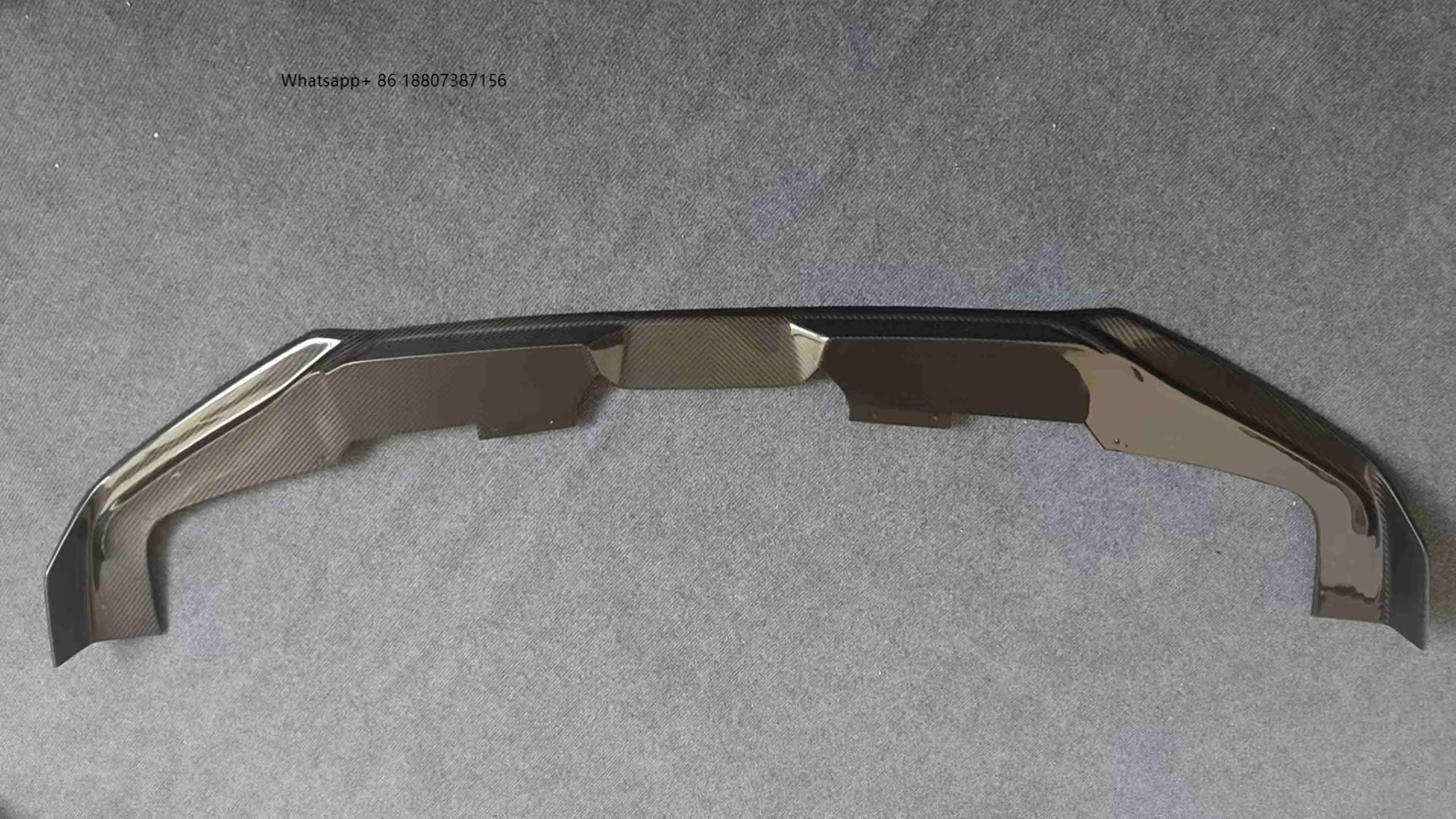 

High Quality AE Style X6M F96 Lci Dry Carbon Fiber Front Lip Front Bumper Splitter Perfect Fitment 2024+