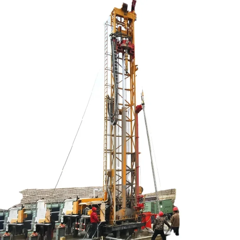 

Crawler Rotary Drilling Rig Hydraulic 2000m Water Well Drilling Rig XSC20 for Sale