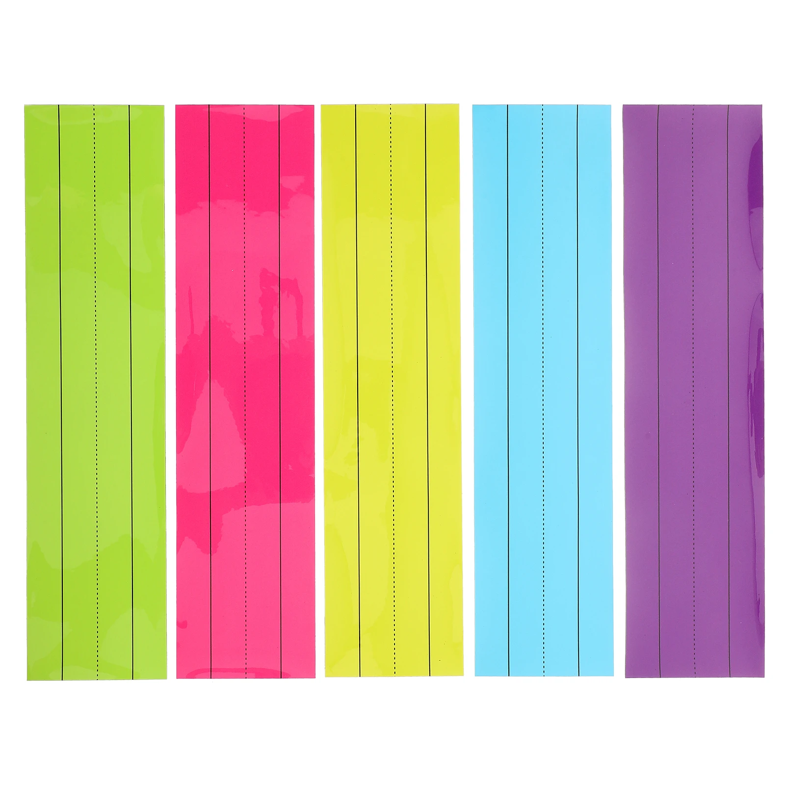 

5pcs Magnetic Strips Erasable Whiteboard Bars Magnetic Sentence Strips Classroom Tools Teacher Supplies Practice Writing Math