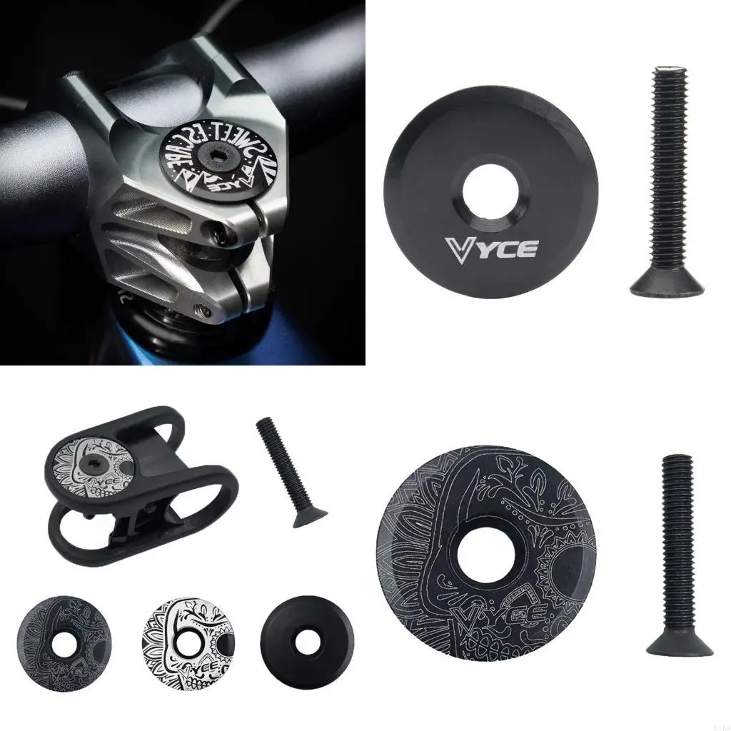 K1KD Durable Headset Stem Top Cap Universal Size MTB Road Bike Accessory Sport Gear