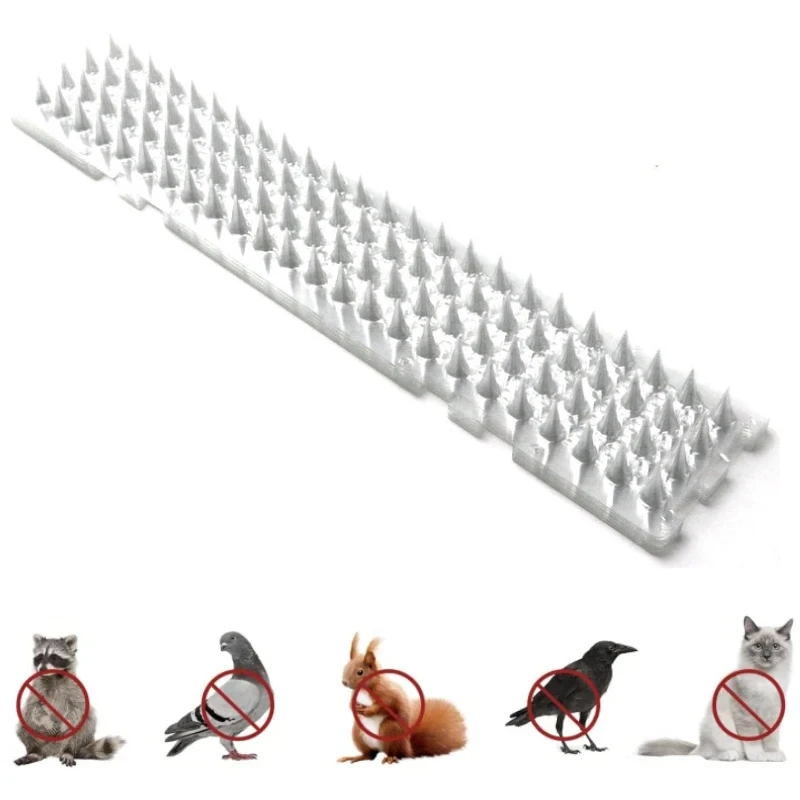 3/1pc Cat Thorn Mat Dog Garden Anti-Cat Dog Outdoor Supplies Feces Anti-Cat Thorn Mat Protects Plants Bird Repeller Spikes Fence