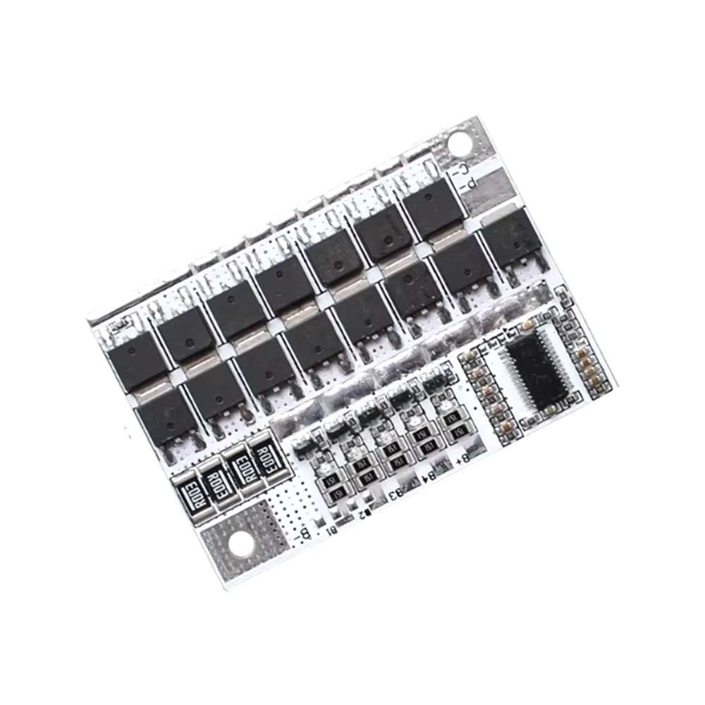 Batteria al litio 3/4/5S 12v Scheda di protezione batteria ai fosfato di ferro e litio polimerico 100A con equalizzazione