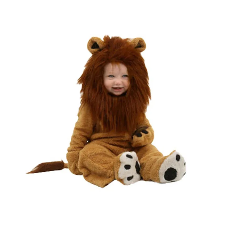 Mono de Cosplay del Rey León de dibujos animados para niños y adultos, traje Unisex para fiesta, traje completo, traje de Carnaval de Halloween