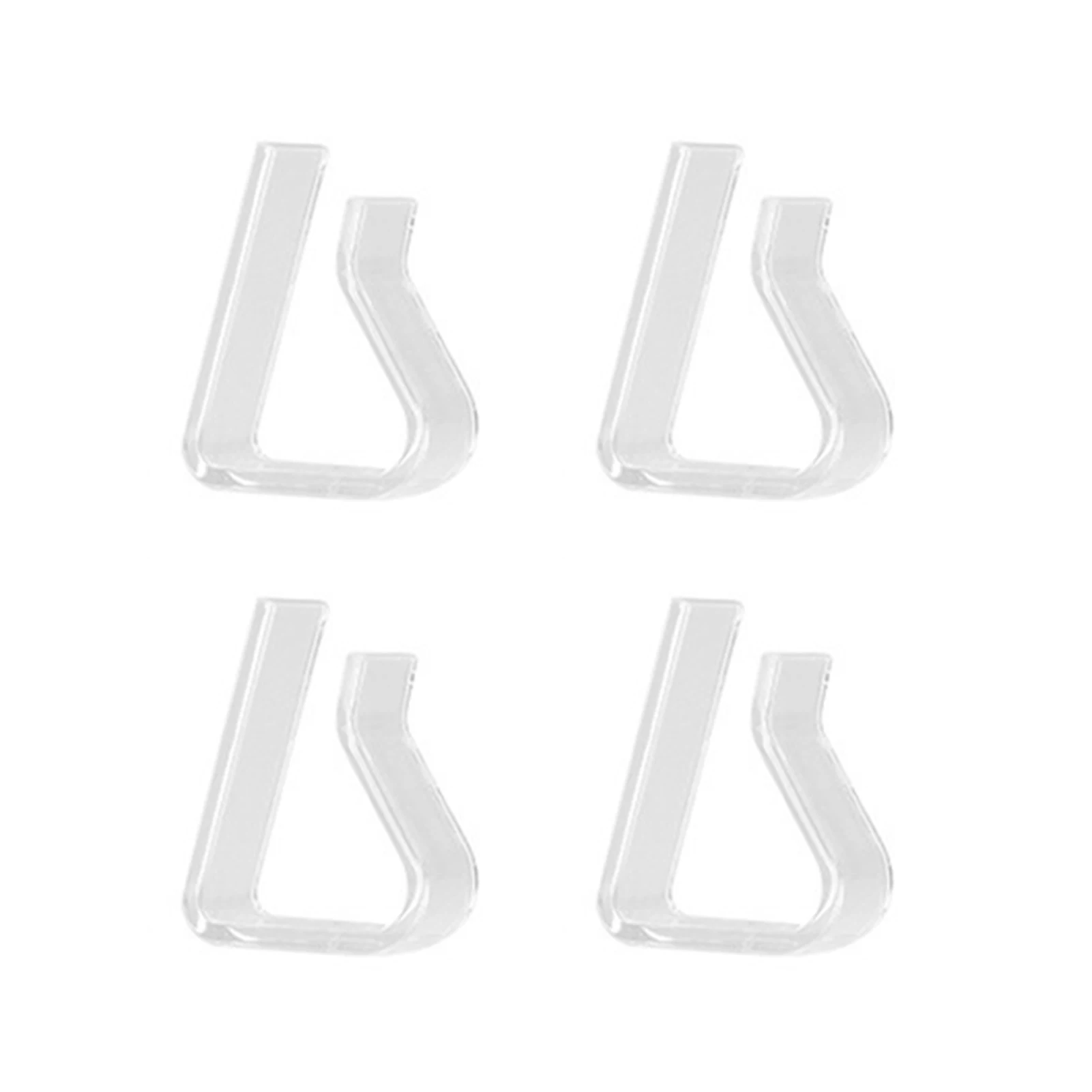 مشابك بلاستيكية شفافة لمفرش المائدة غير قابلة للانزلاق ومضادة للرياح لحدث عيد الميلاد والتخييم والنزهات #6