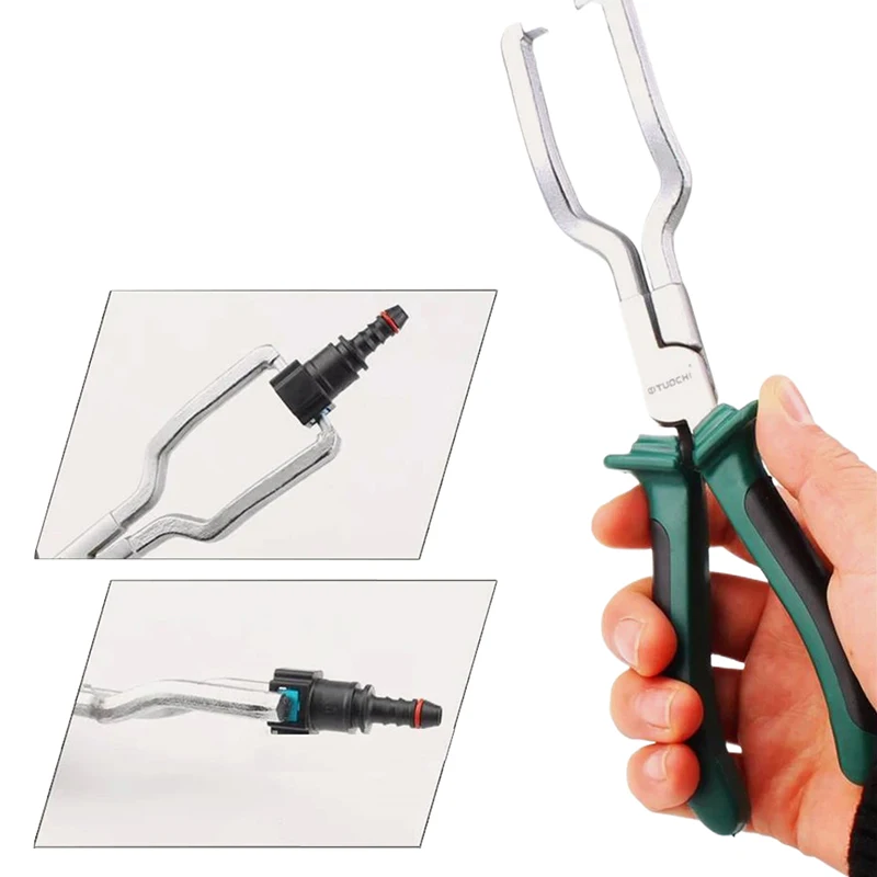 

Professional Gasoline Pipe Joint Pliers Filter Caliper Oil Tubing Connector Disassembly Tools Quick Removal Pliers Clamp Repair