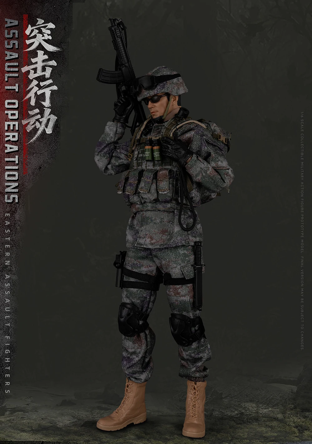 ViiKONDO-Figurine d'Action Alberoise PLA KSJY 1/6 JEU, Modèle de Soldat, Combattant de l'Est, Armée, Homme, Mur de Fer, 12 en Effet, Jouet Complet, 23003