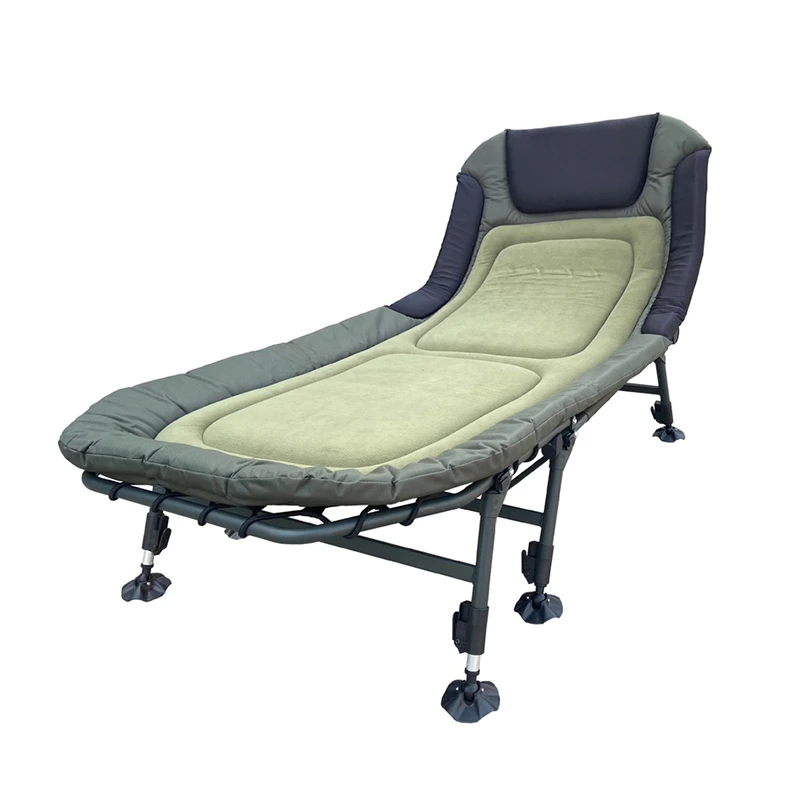 2024 Proluxe High Quality Fishing Bed Chair Carp Bed Marching Cot For Outdoor Camping